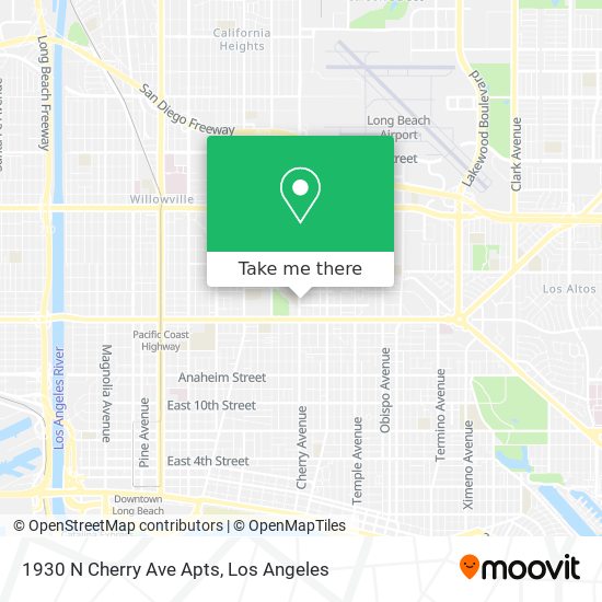 1930 N Cherry Ave Apts map