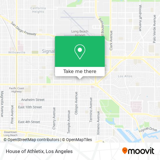 House of Athletix map