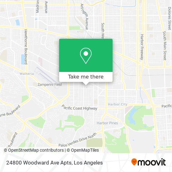 Mapa de 24800 Woodward Ave Apts