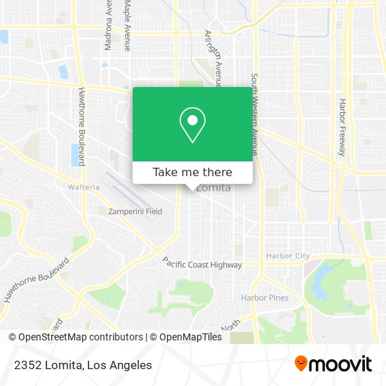 2352 Lomita map