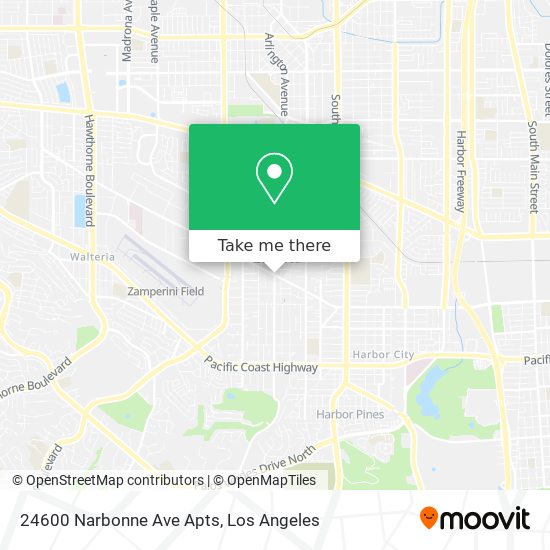 24600 Narbonne Ave Apts map