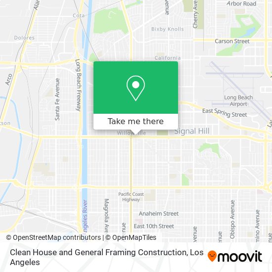 Clean House and General Framing Construction map