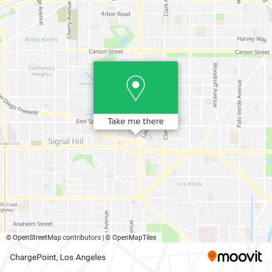 ChargePoint map