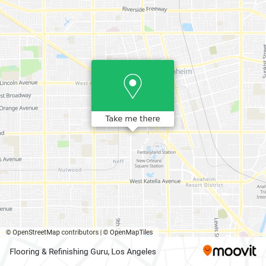 Flooring & Refinishing Guru map