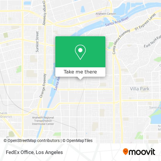 FedEx Office map