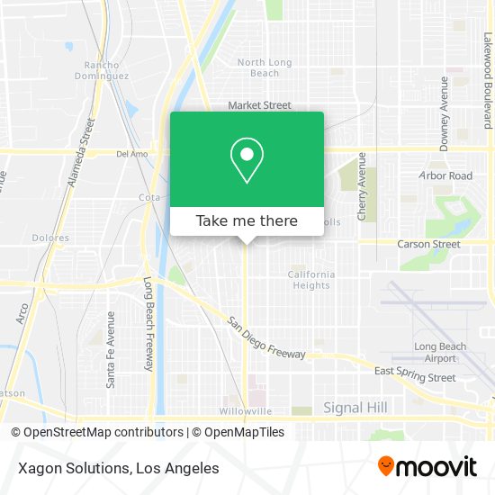 Xagon Solutions map