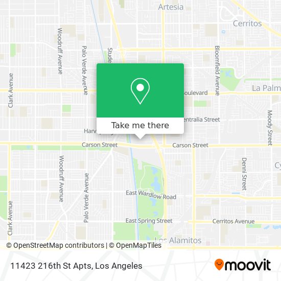 11423 216th St Apts map