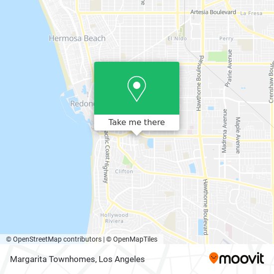 Margarita Townhomes map