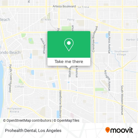 Mapa de Prohealth Dental