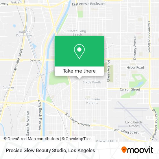 Precise Glow Beauty Studio map