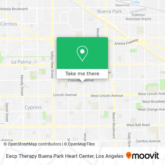 Eecp Therapy Buena Park Heart Center map