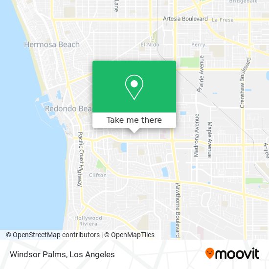 Windsor Palms map