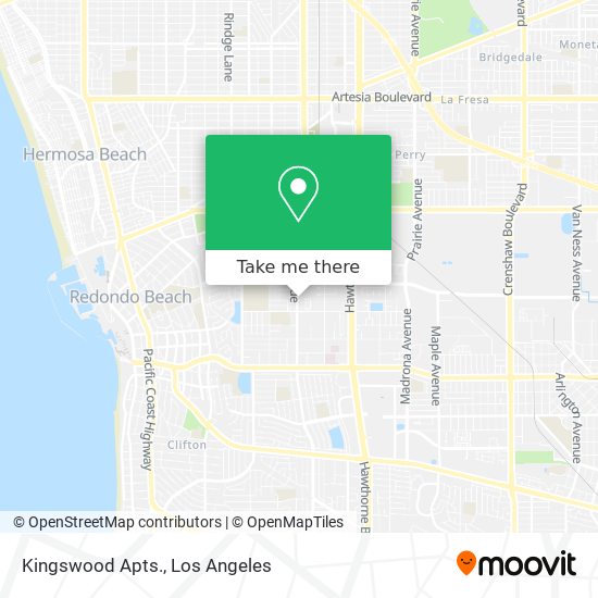 Kingswood Apts. map