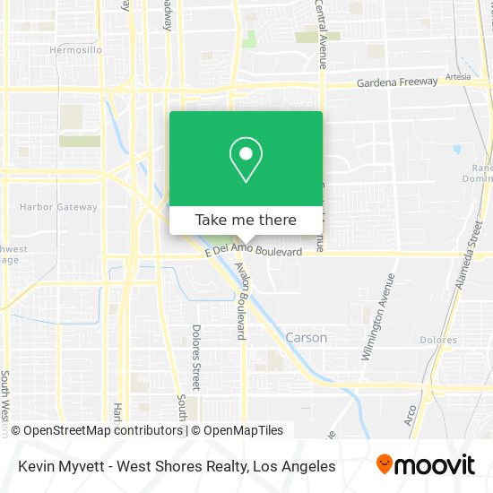 Kevin Myvett - West Shores Realty map