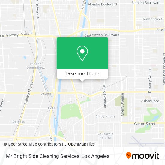 Mr Bright Side Cleaning Services map