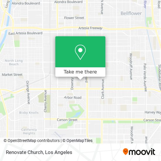 Renovate Church map