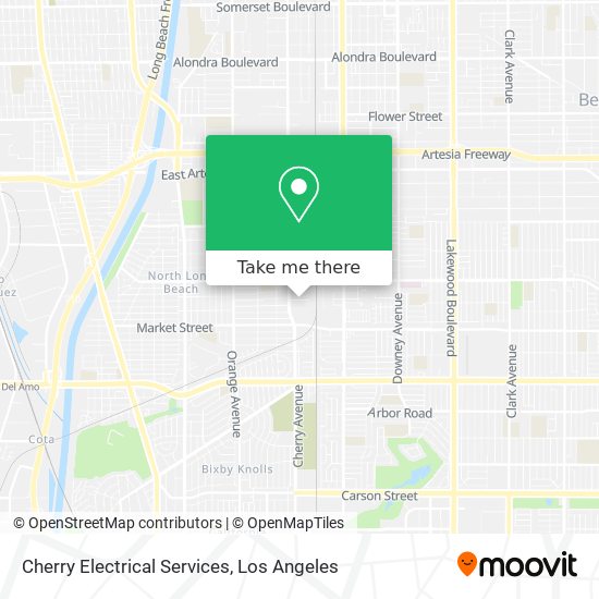 Mapa de Cherry Electrical Services