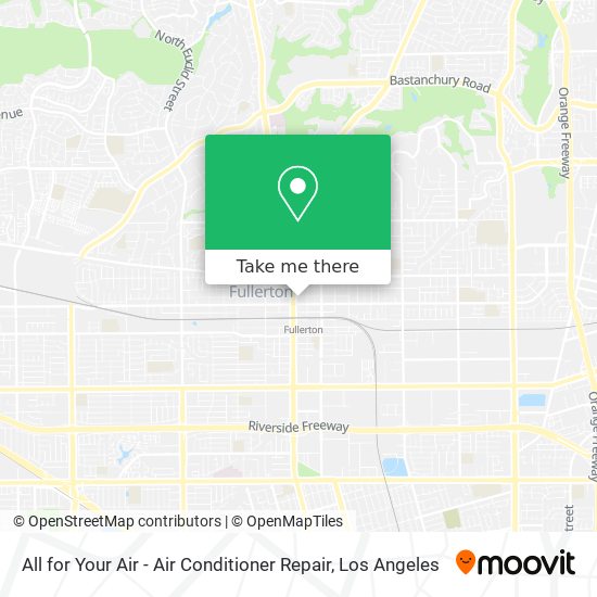 All for Your Air - Air Conditioner Repair map