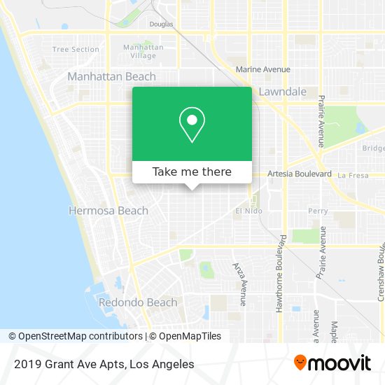 2019 Grant Ave Apts map