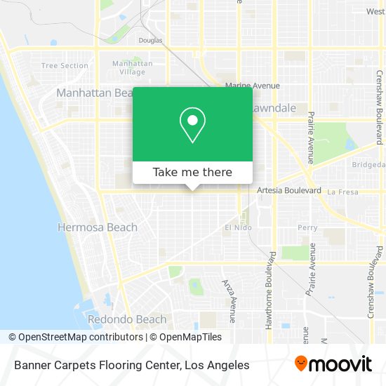 Mapa de Banner Carpets Flooring Center