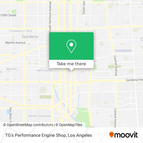 TG's Performance Engine Shop map
