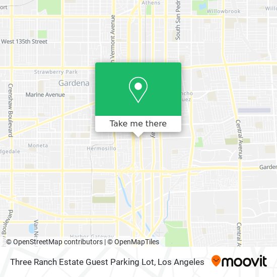 Three Ranch Estate Guest Parking Lot map