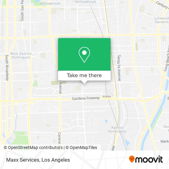 Maxx Services map