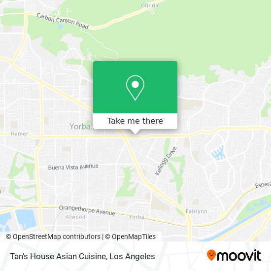 Tan's House Asian Cuisine map