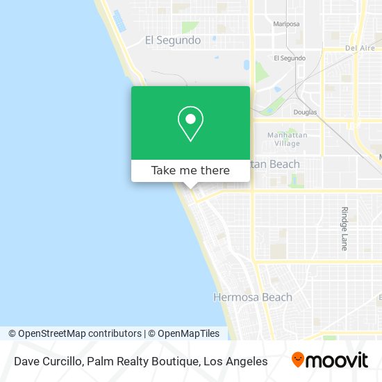 Mapa de Dave Curcillo, Palm Realty Boutique