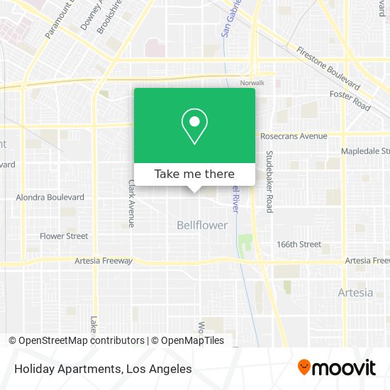 Holiday Apartments map