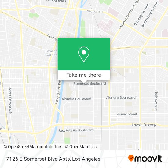 7126 E Somerset Blvd Apts map