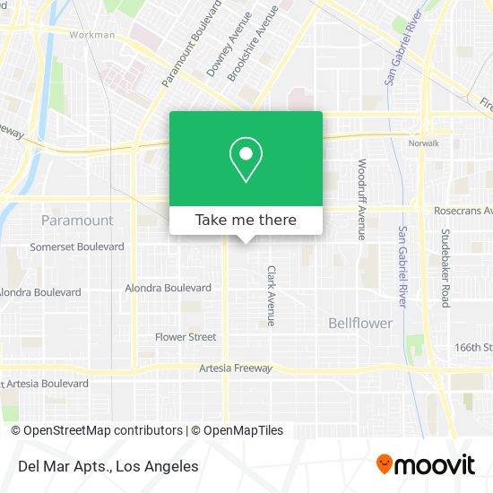 Del Mar Apts. map