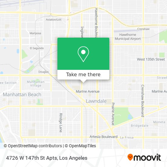Mapa de 4726 W 147th St Apts