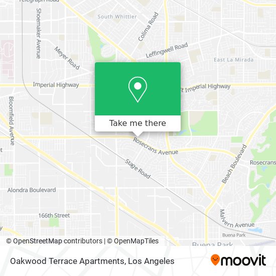 Oakwood Terrace Apartments map