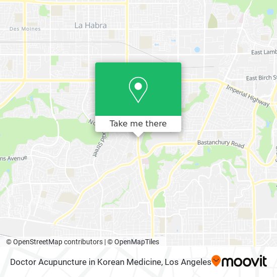Doctor Acupuncture in Korean Medicine map