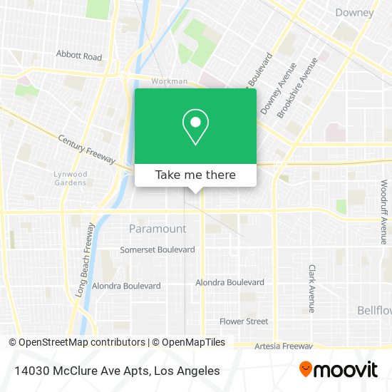 14030 McClure Ave Apts map