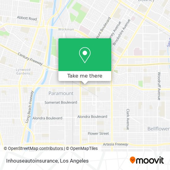 Inhouseautoinsurance map