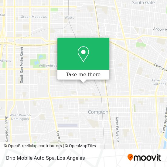 Mapa de Drip Mobile Auto Spa