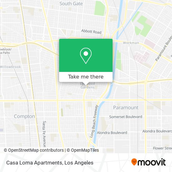 Casa Loma Apartments map