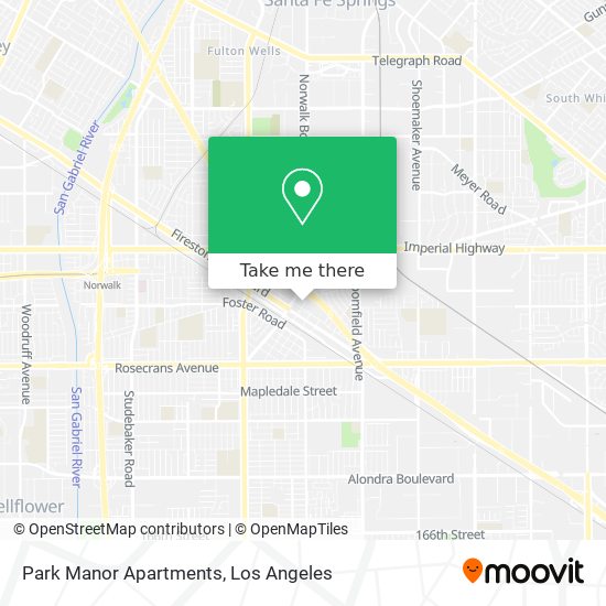 Park Manor Apartments map