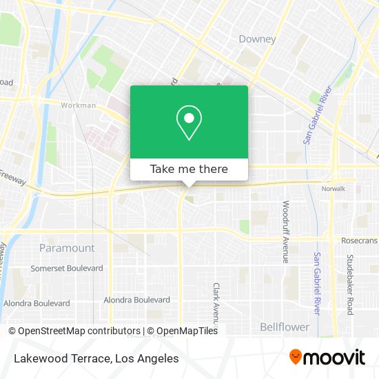 Mapa de Lakewood Terrace