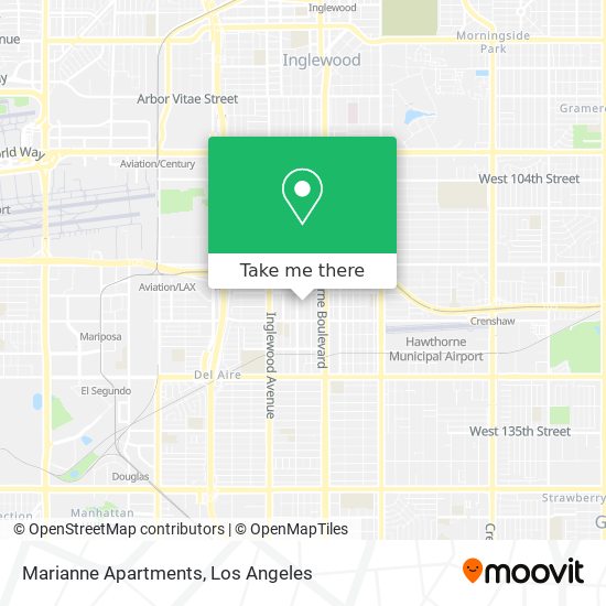 Marianne Apartments map