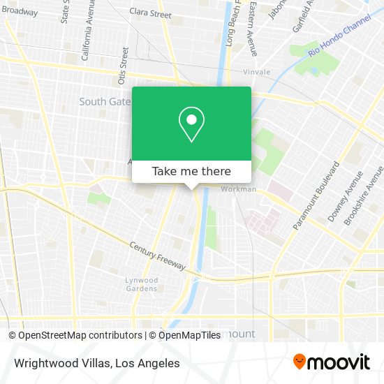 Wrightwood Villas map