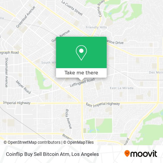 Coinflip Buy Sell Bitcoin Atm map
