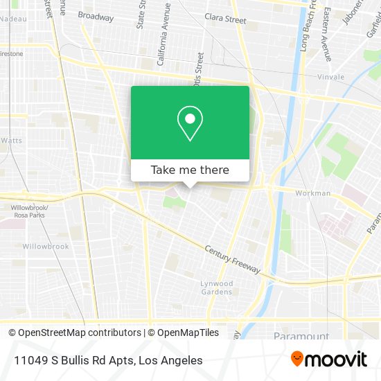 11049 S Bullis Rd Apts map