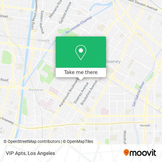 Mapa de VIP Apts