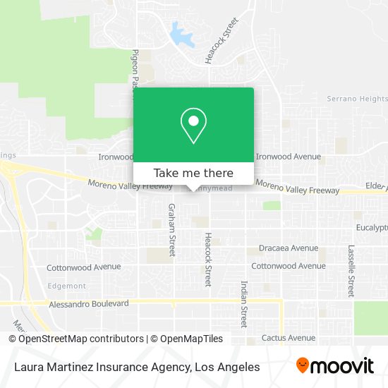 Laura Martinez Insurance Agency map