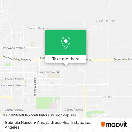 Gabriela Hanson- Amaya Group Real Estate map