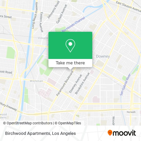 Mapa de Birchwood Apartments