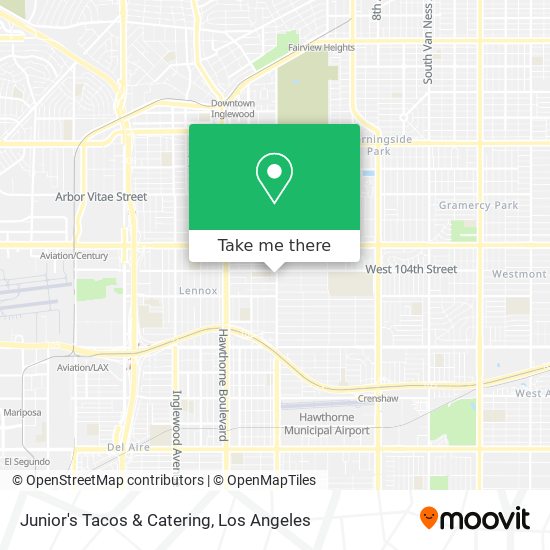 Junior's Tacos & Catering map